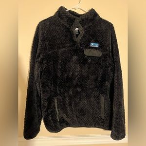 Simply southern black fleece pullover